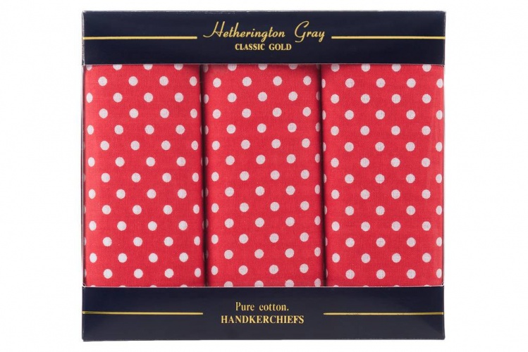 red spotted handkerchief